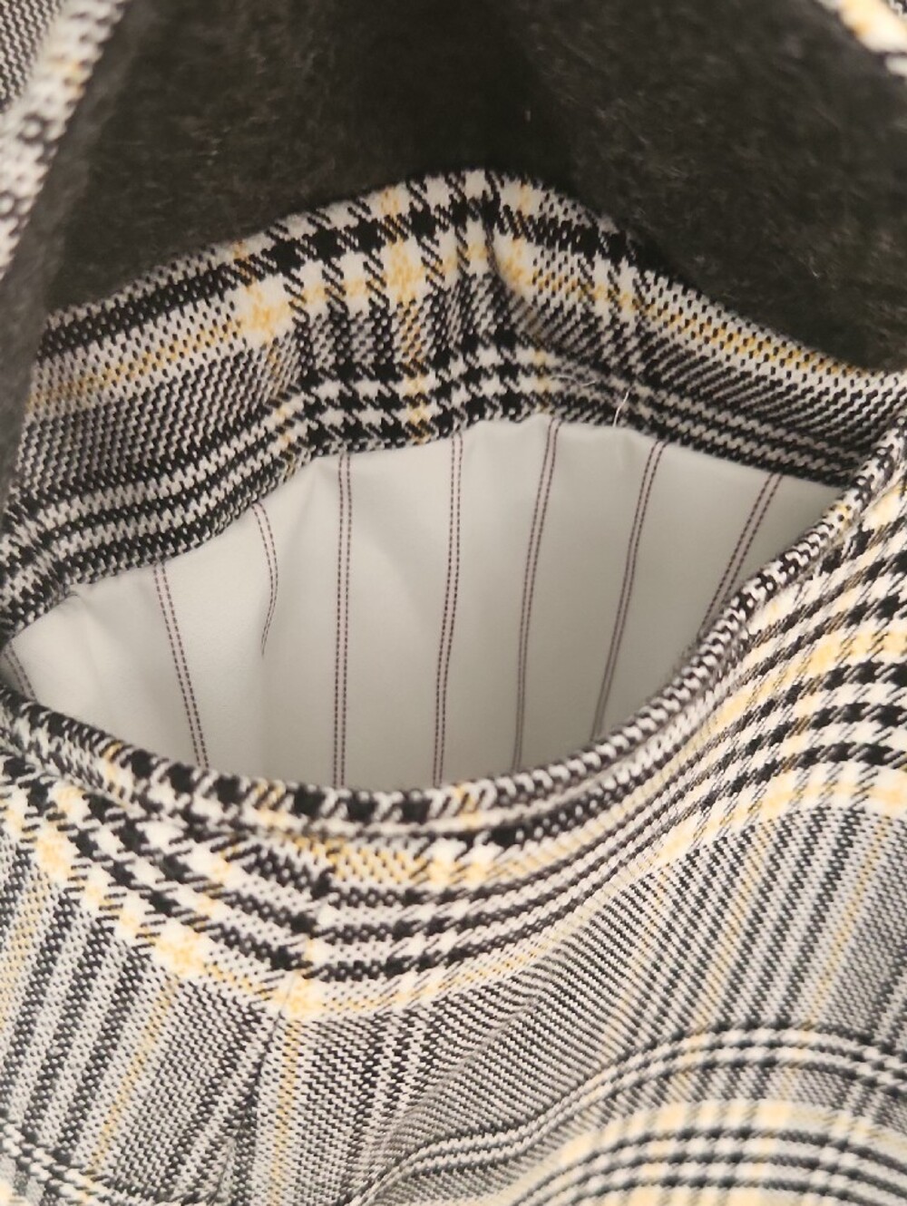 Preppy Office Work School Interview Formal Banana Republic Gray Plaid Blazer - Picture 12 of 14